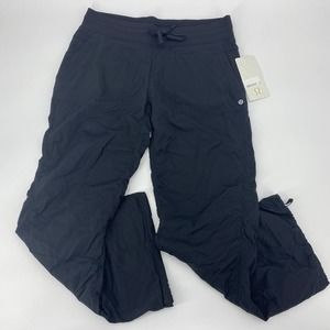 LULULEMON NWT Black Dance Studio Pant II Lined